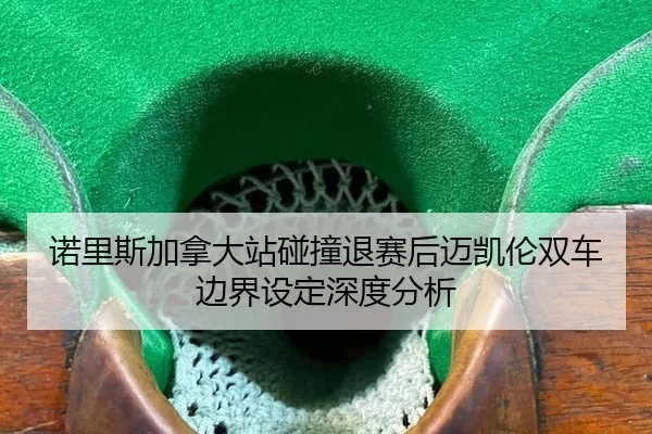 诺里斯加拿大站碰撞退赛后迈凯伦双车边界设定深度分析